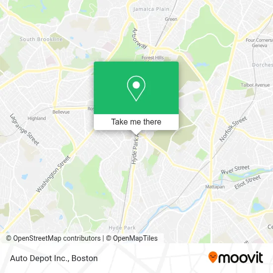 Auto Depot Inc. map