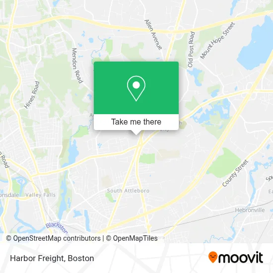 Harbor Freight map