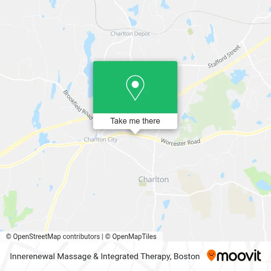 Innerenewal Massage & Integrated Therapy map