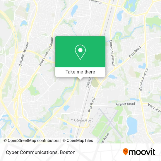 Cyber Communications map