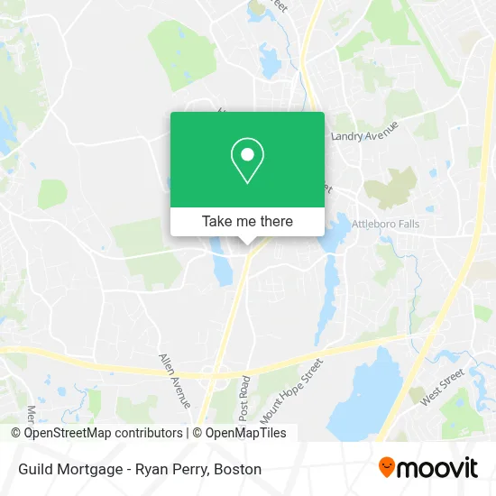 Guild Mortgage - Ryan Perry map