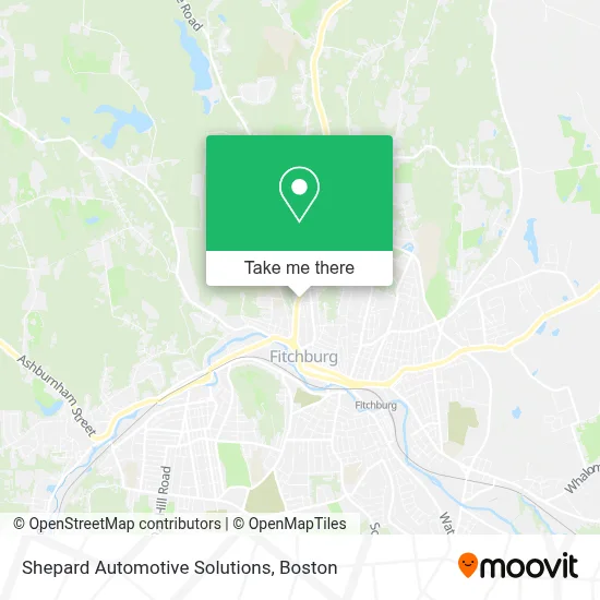 Shepard Automotive Solutions map
