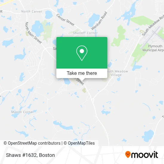 Shaws #1632 map
