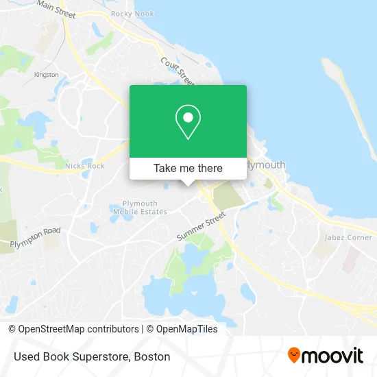 Used Book Superstore map