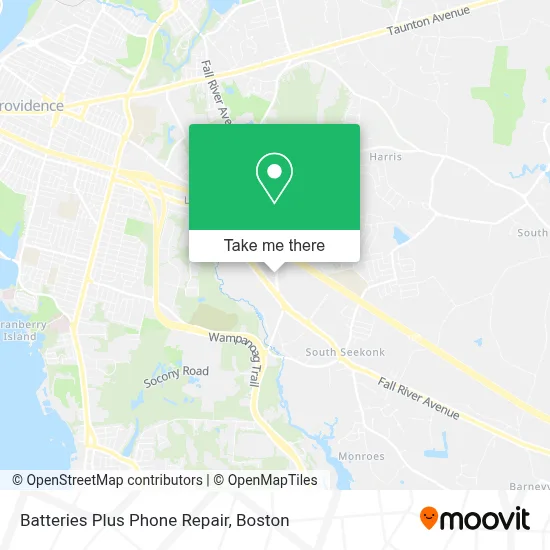 Batteries Plus Phone Repair map