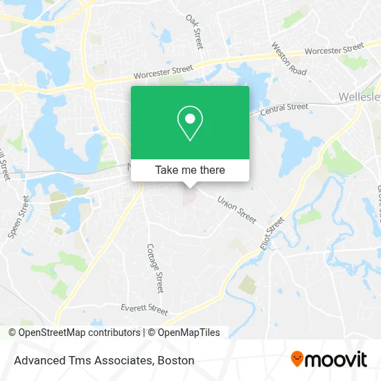 Advanced Tms Associates map