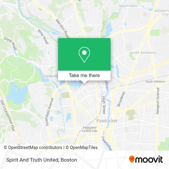 Spirit And Truth United map