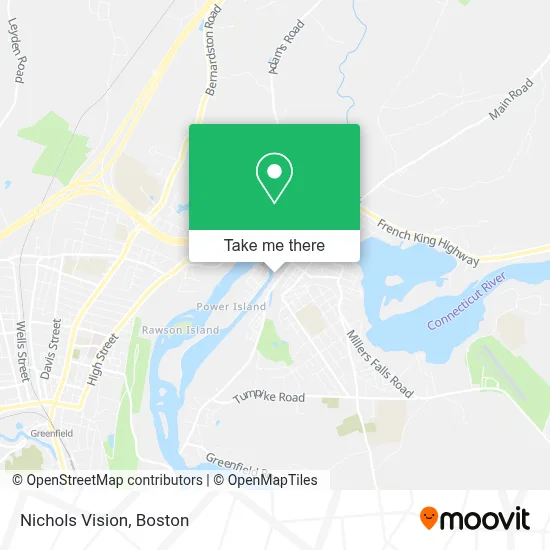 Nichols Vision map