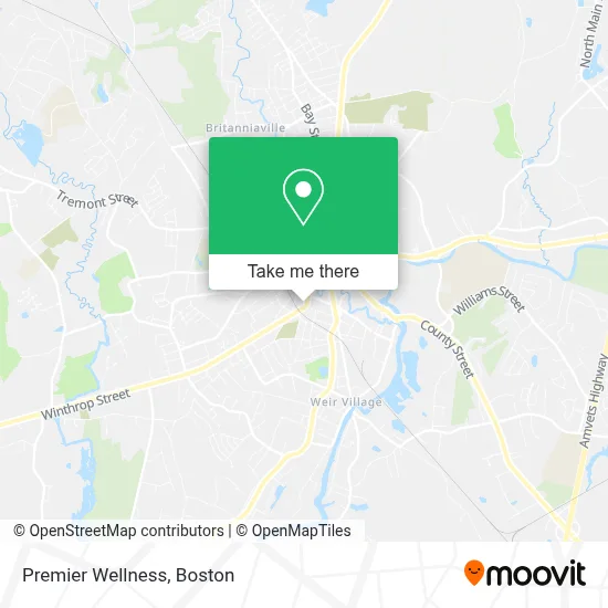 Premier Wellness map