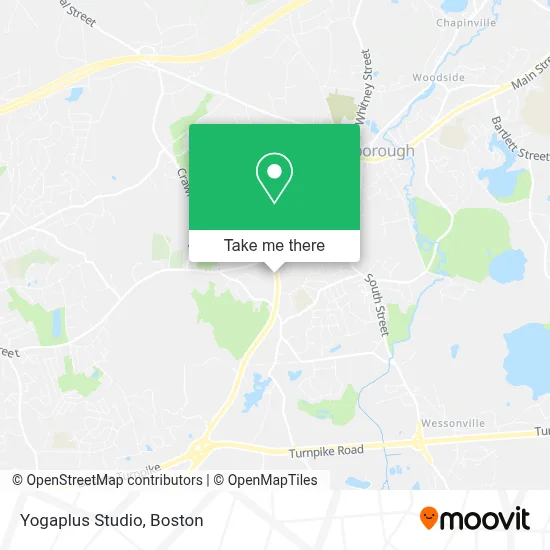 Yogaplus Studio map