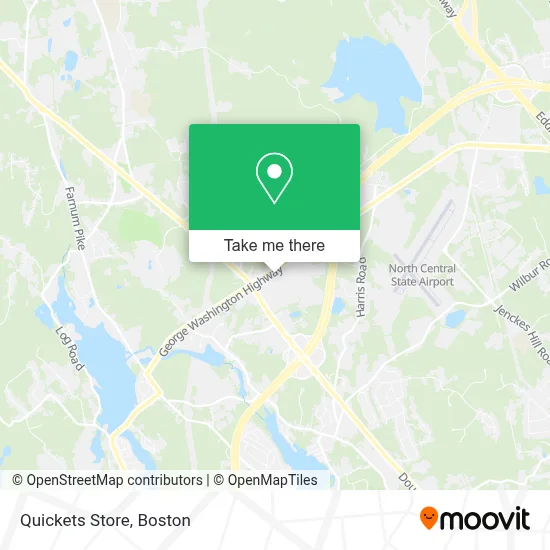 Quickets Store map