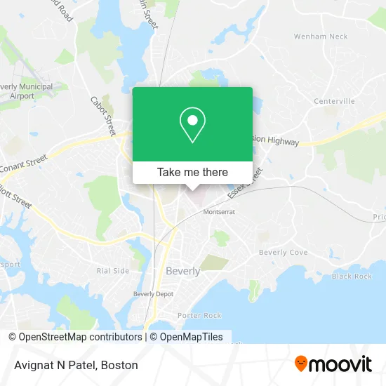 Avignat N Patel map