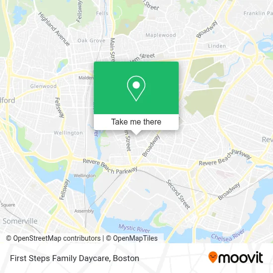 First Steps Family Daycare map