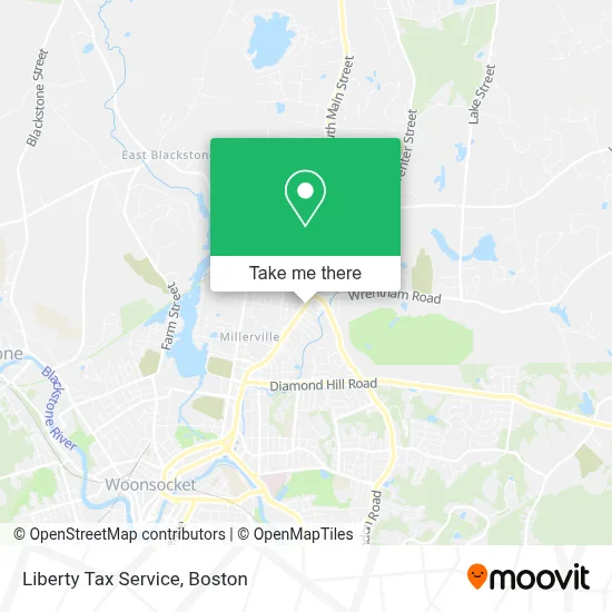 Liberty Tax Service map