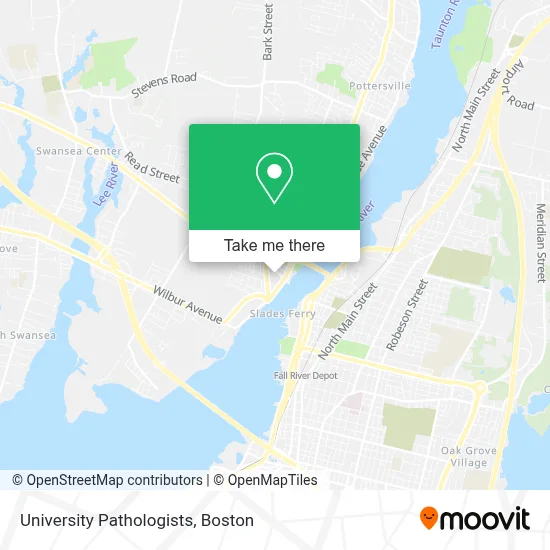 University Pathologists map