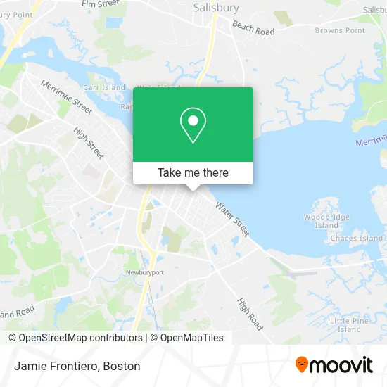 Jamie Frontiero map