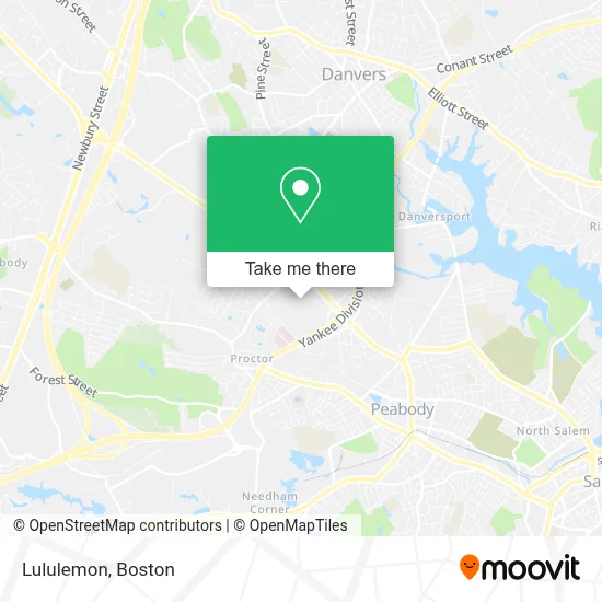 Lululemon map