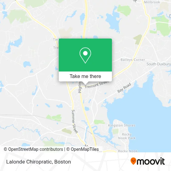 Lalonde Chiropratic map