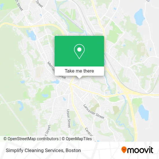 Simplify Cleaning Services map