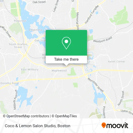 Coco & Lemon Salon Studio map