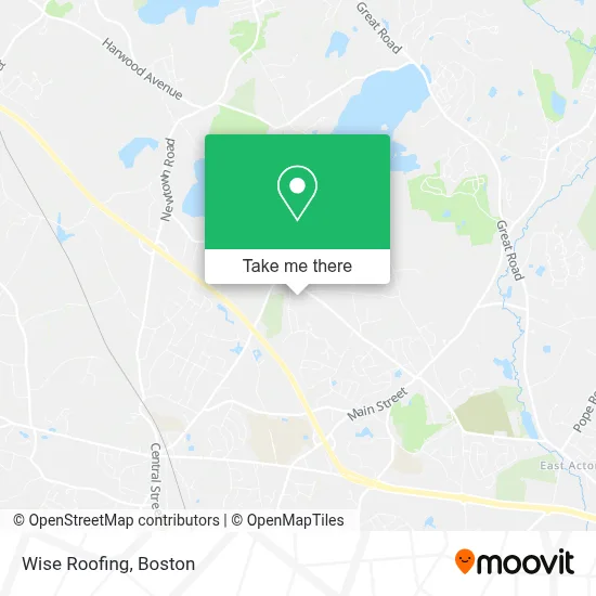 Wise Roofing map