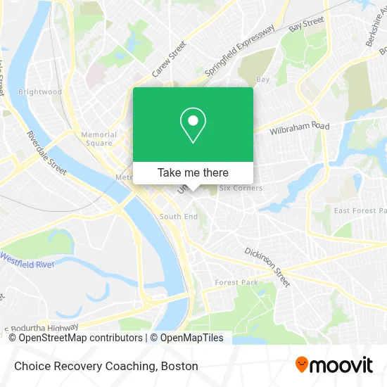 Choice Recovery Coaching map