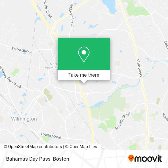 Bahamas Day Pass map
