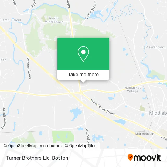 Turner Brothers Llc map