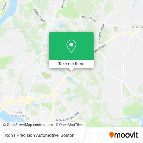 Ron's Precision Automotive map