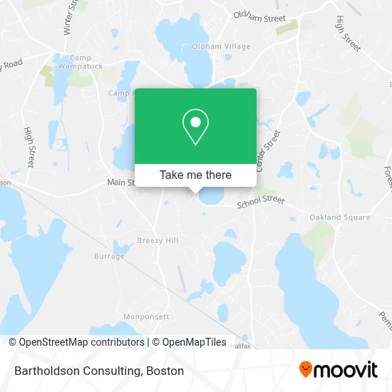 Bartholdson Consulting map