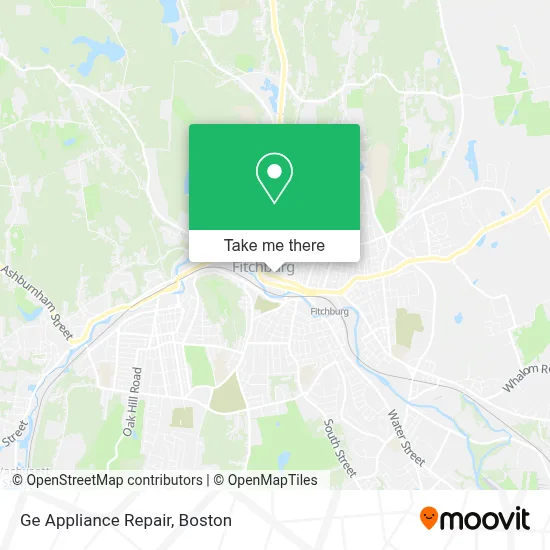 Ge Appliance Repair map