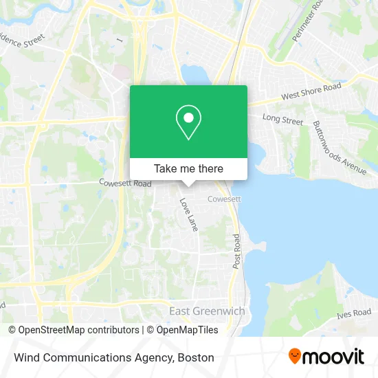Wind Communications Agency map