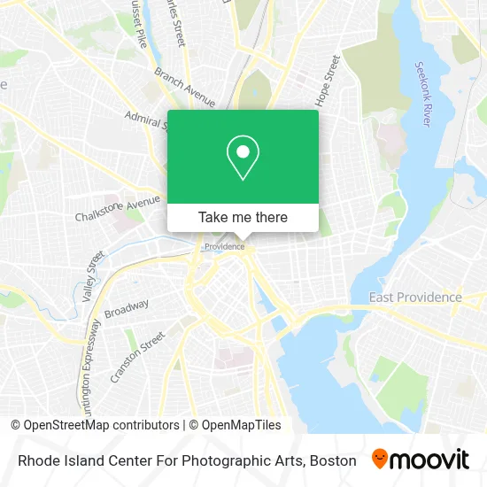 Rhode Island Center For Photographic Arts map