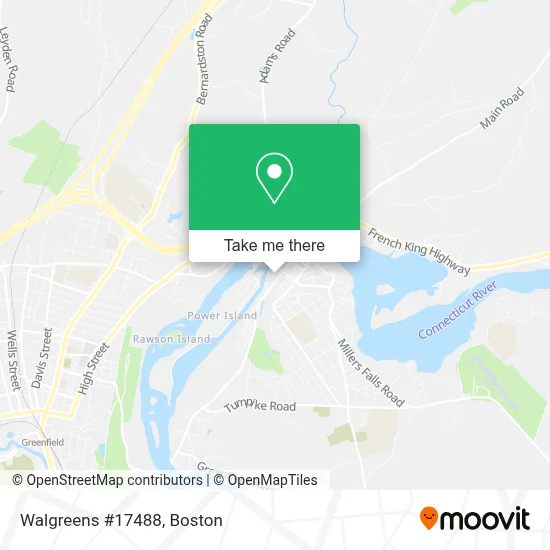 Walgreens #17488 map