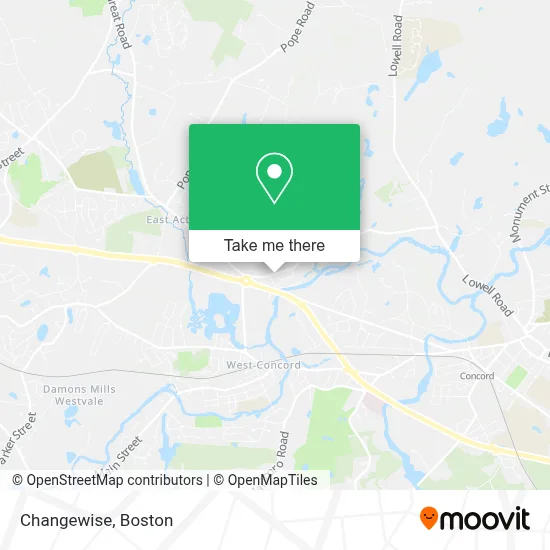 Changewise map