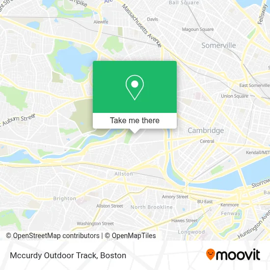 Mccurdy Outdoor Track map