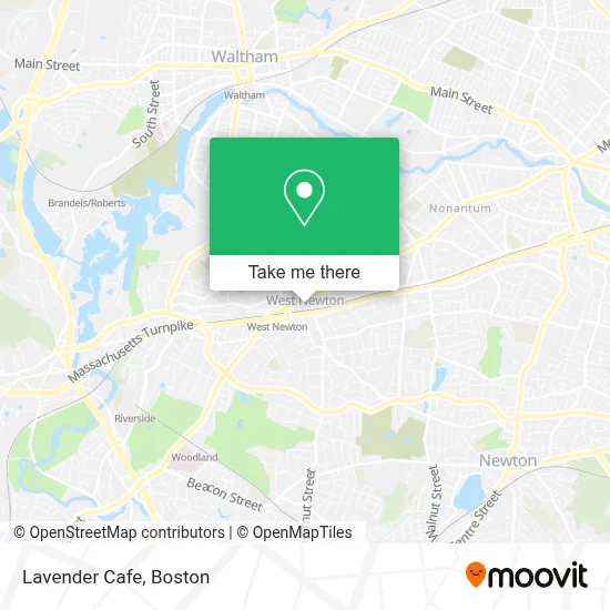 Lavender Cafe map