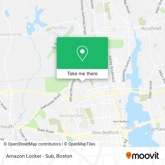 Amazon Locker - Sub map