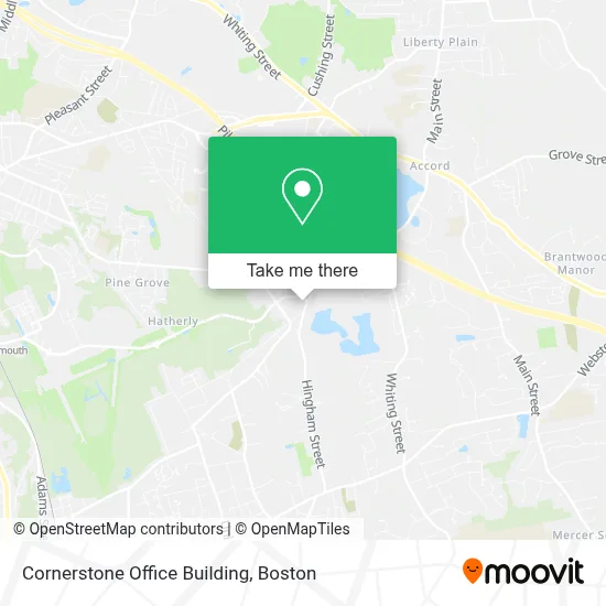 Cornerstone Office Building map