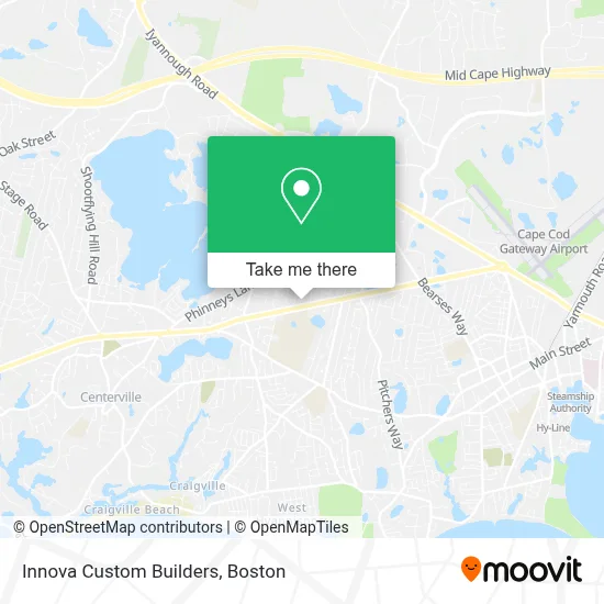 Innova Custom Builders map