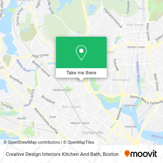 Creative Design Interiors Kitchen And Bath map