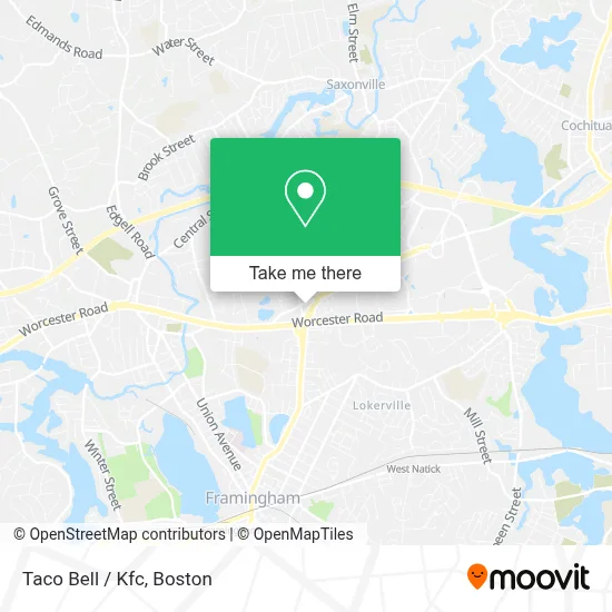 Taco Bell / Kfc map