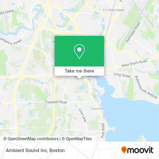 Ambient Sound Inc map