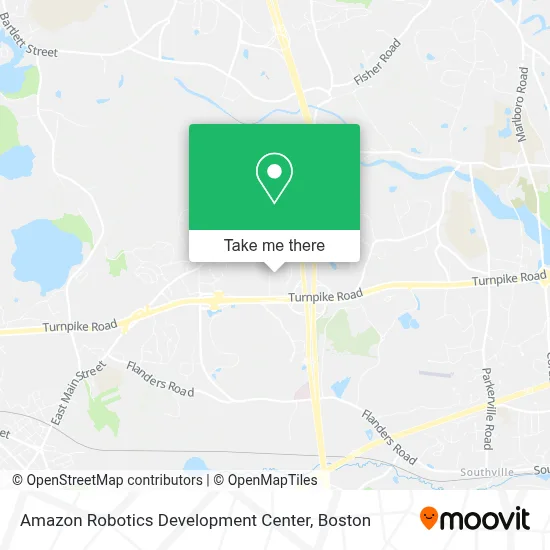 Amazon Robotics Development Center map
