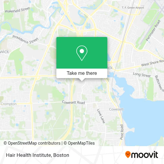 Hair Health Institute map