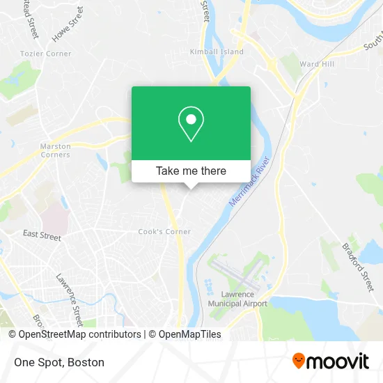 One Spot map
