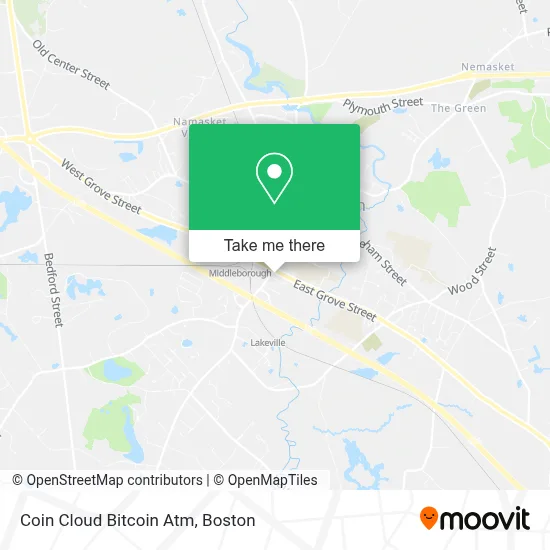 Coin Cloud Bitcoin Atm map