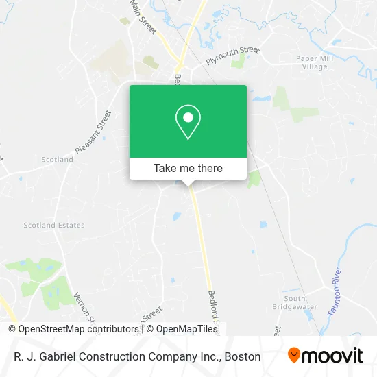 R. J. Gabriel Construction Company Inc. map