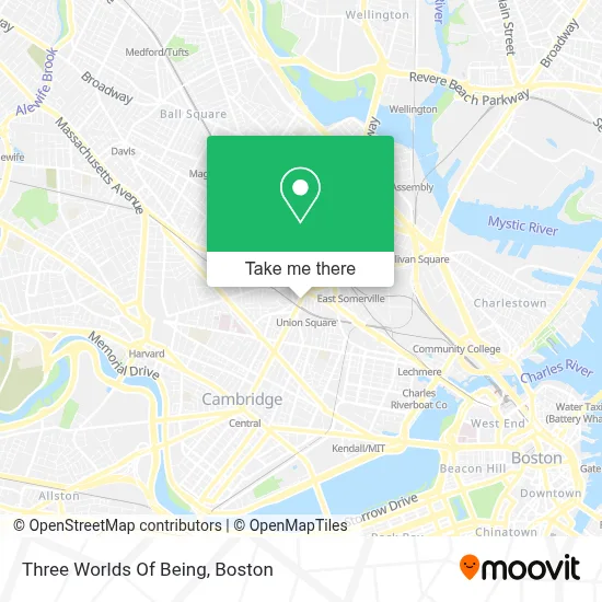 Three Worlds Of Being map