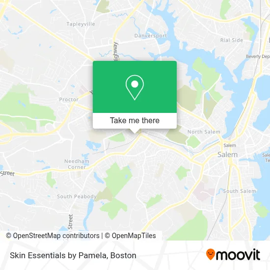 Skin Essentials by Pamela map